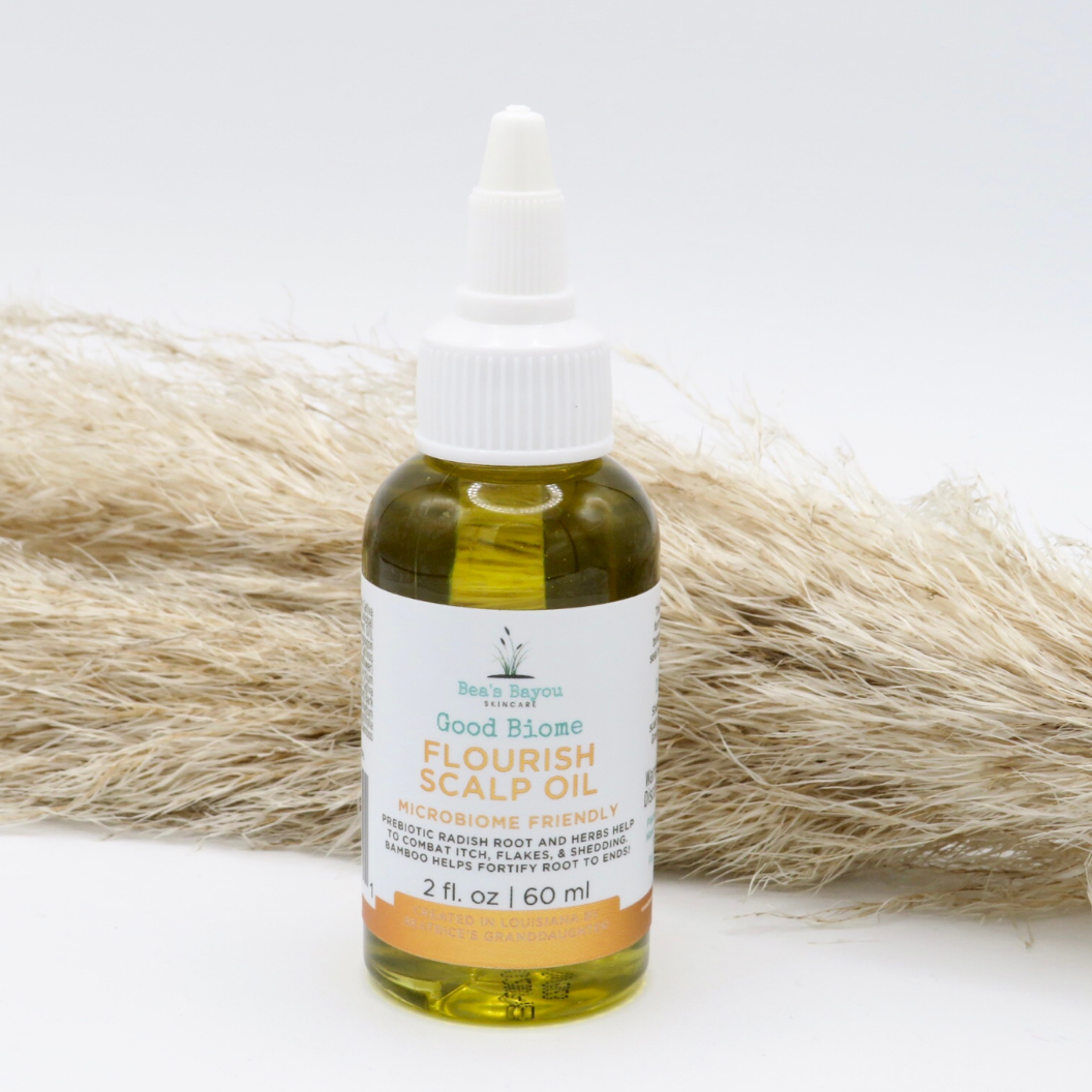 Prebiotic Scalp & Skin Oil: Nourishing Care for Flaky, Sensitive Scalp