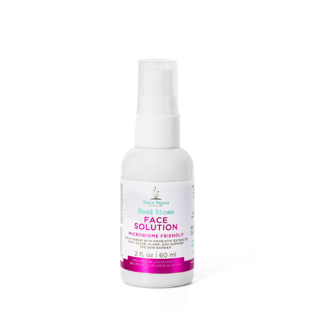 Herbal Hydrating Prebiotic AHA + BHA Face Solution - 2 Fl Oz