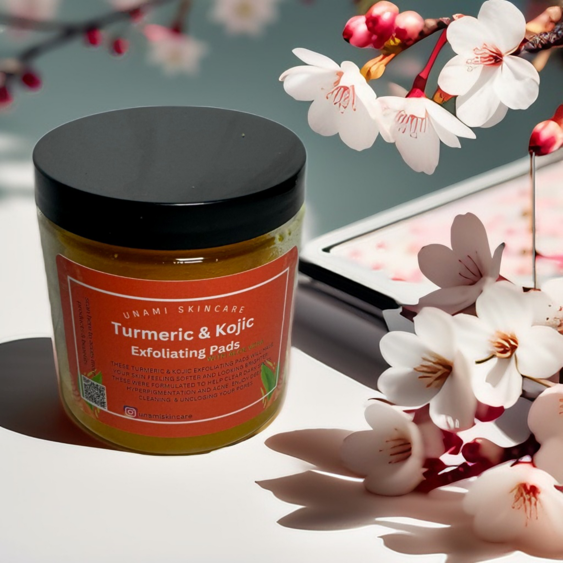 Turmeric & Kojic Acid Exfoliating Pads (40 Pads)