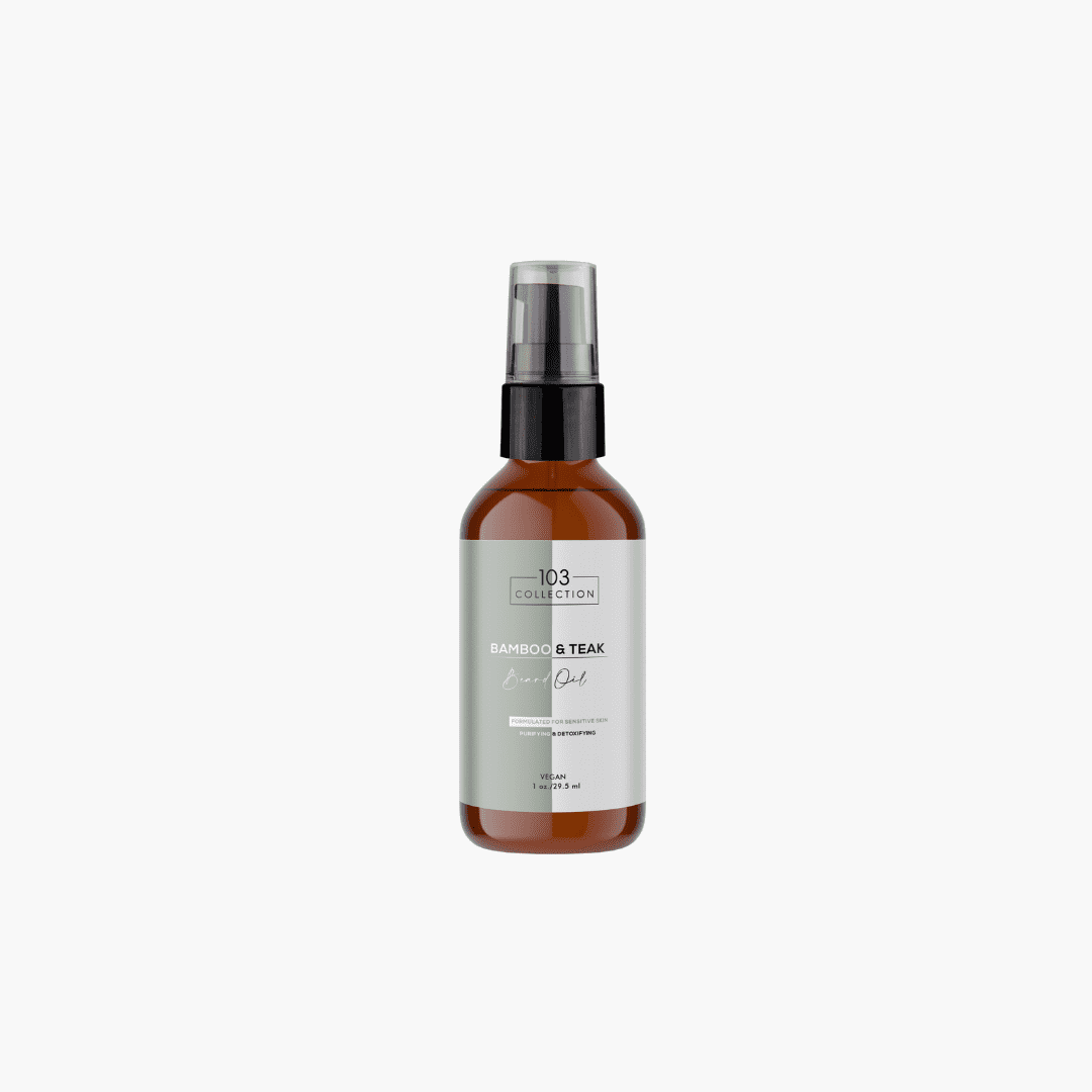 Vegan Bamboo & Teak Beard Oil