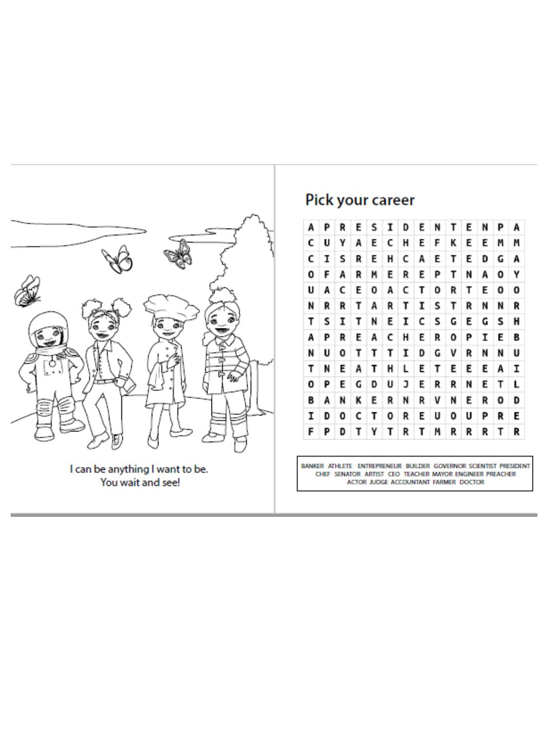 Beautiful Curly Me Activity & Coloring Book
