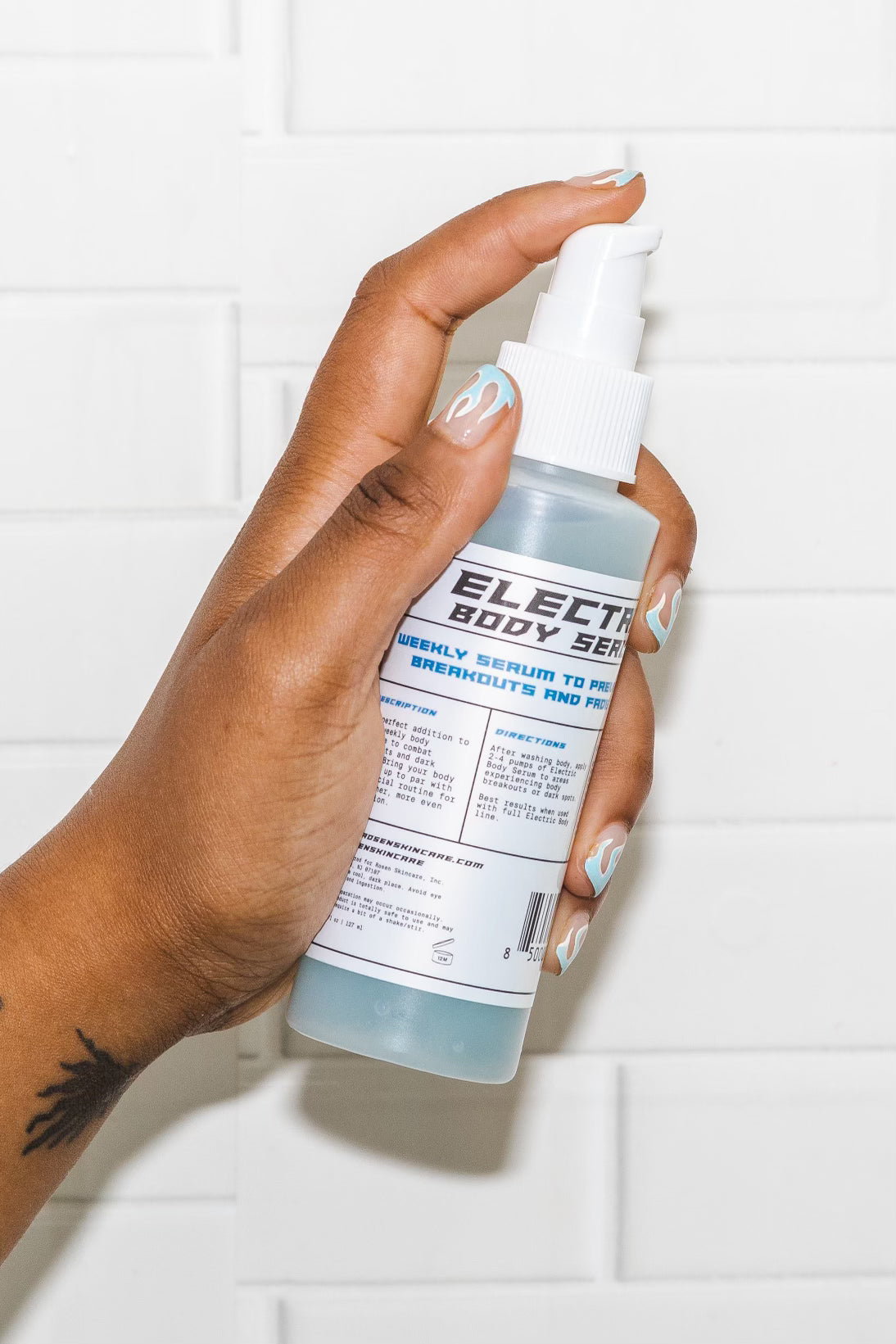 Exfoliating Electric Body Serum With Lactic Acid & White Willow Bark