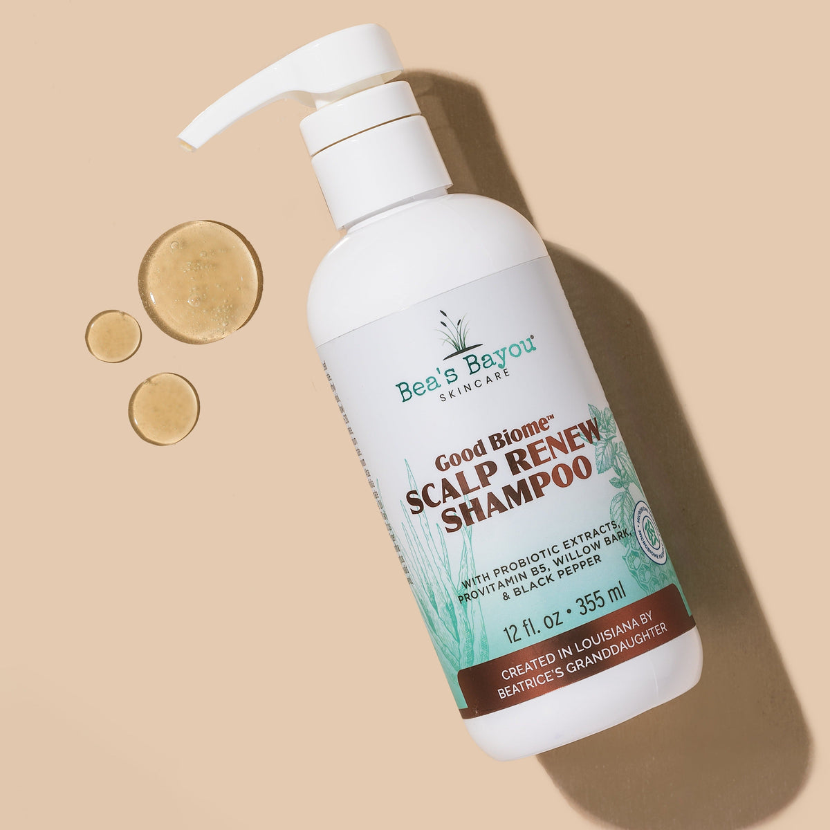 Gentle Moisturizing Seborrheic Shampoo | Flaky, Itchy Scalps - 12 Fl. Oz