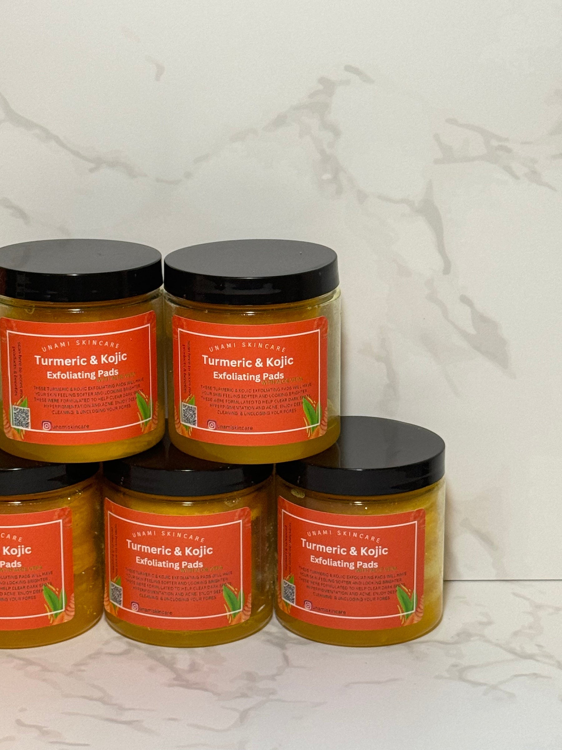 Turmeric & Kojic Acid Exfoliating Pads (40 Pads)