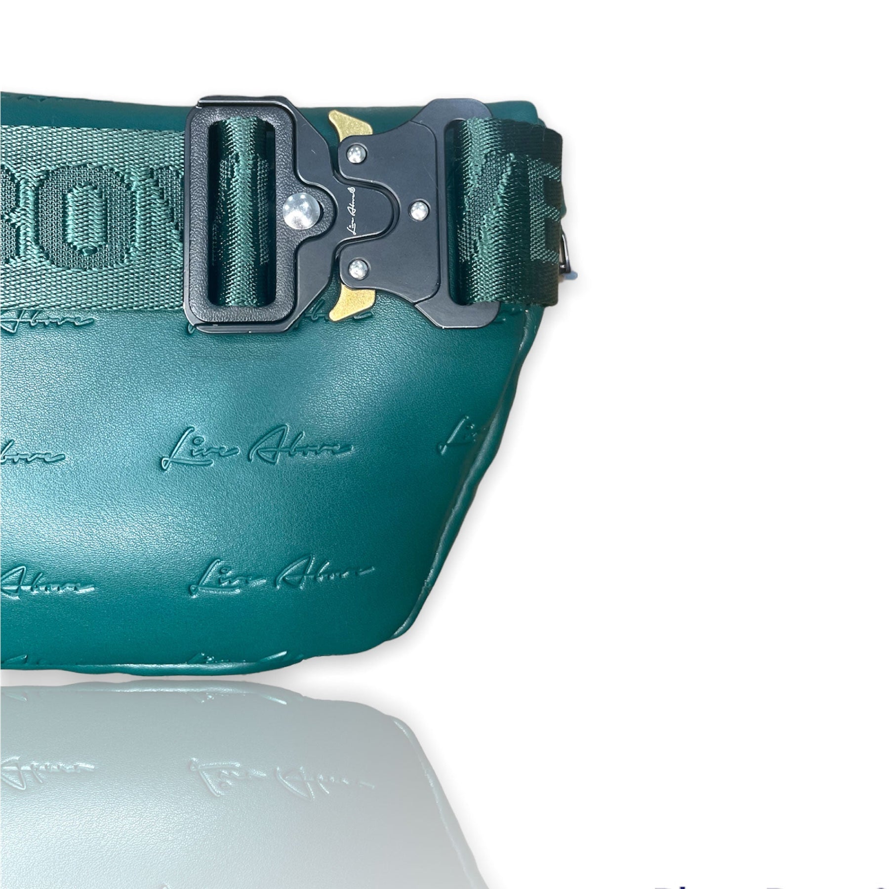 LA Crossbody Bag- Midnight Green