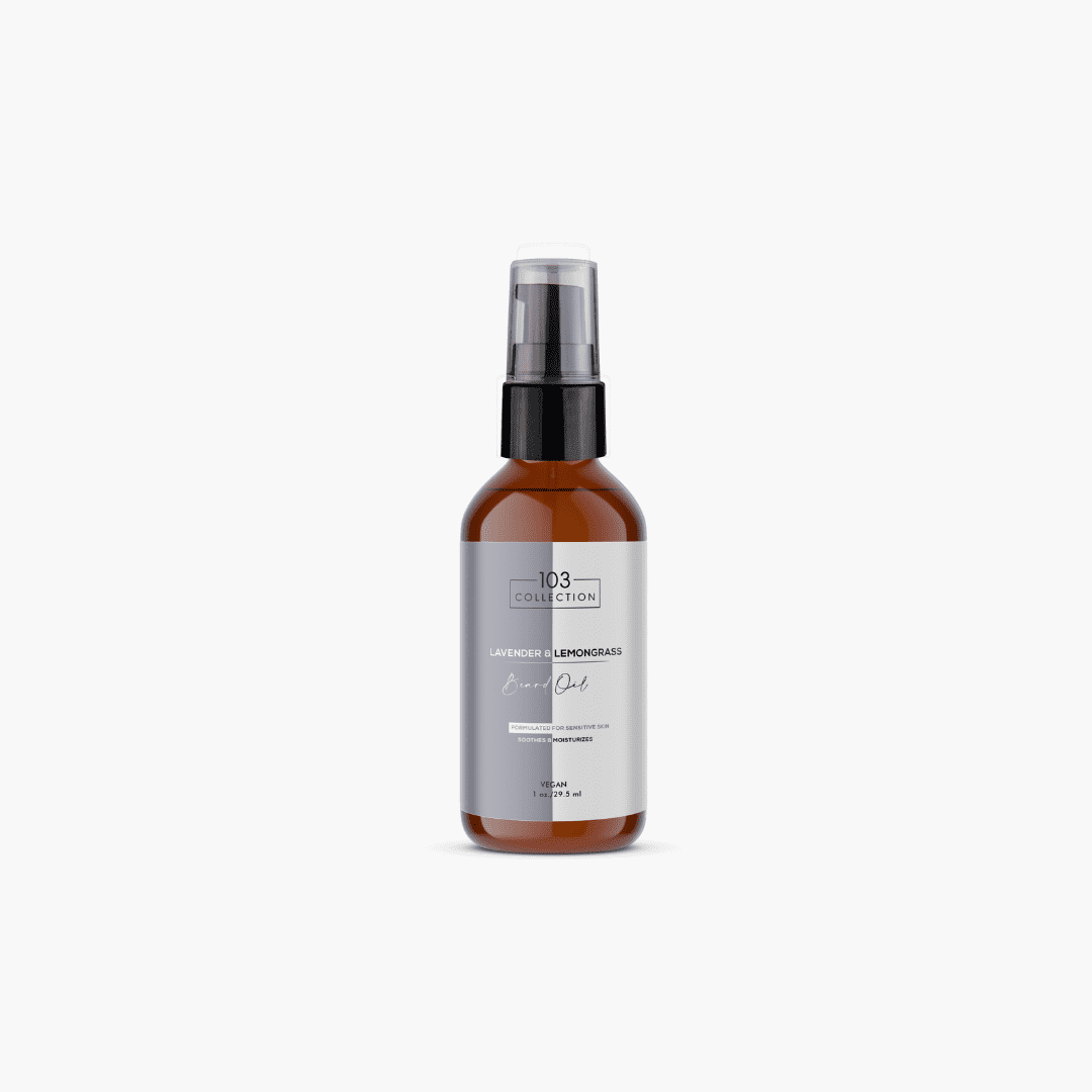 Vegan Lavender & Lemongrass Beard Oil