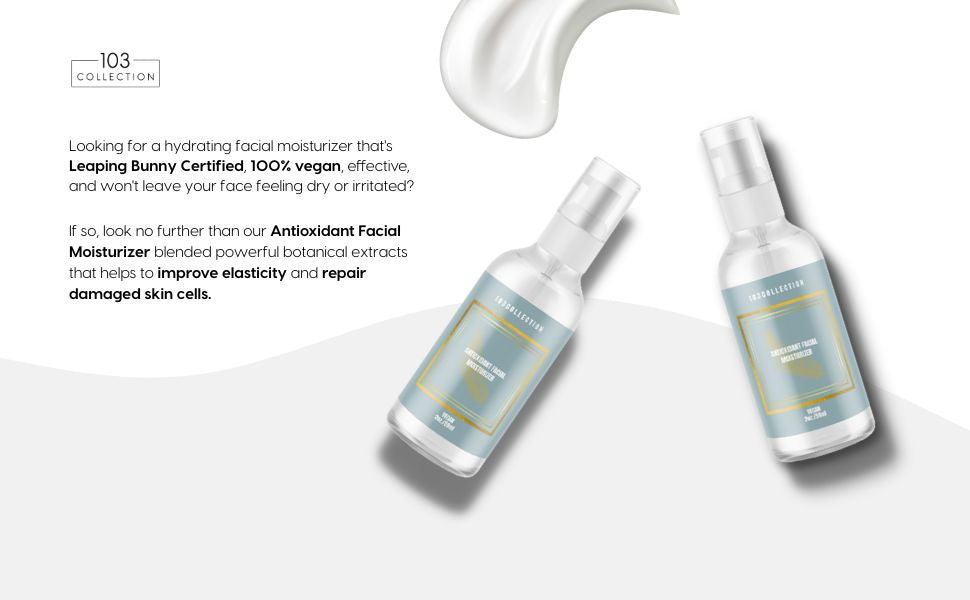 Vegan Antioxidant Facial Moisturizer