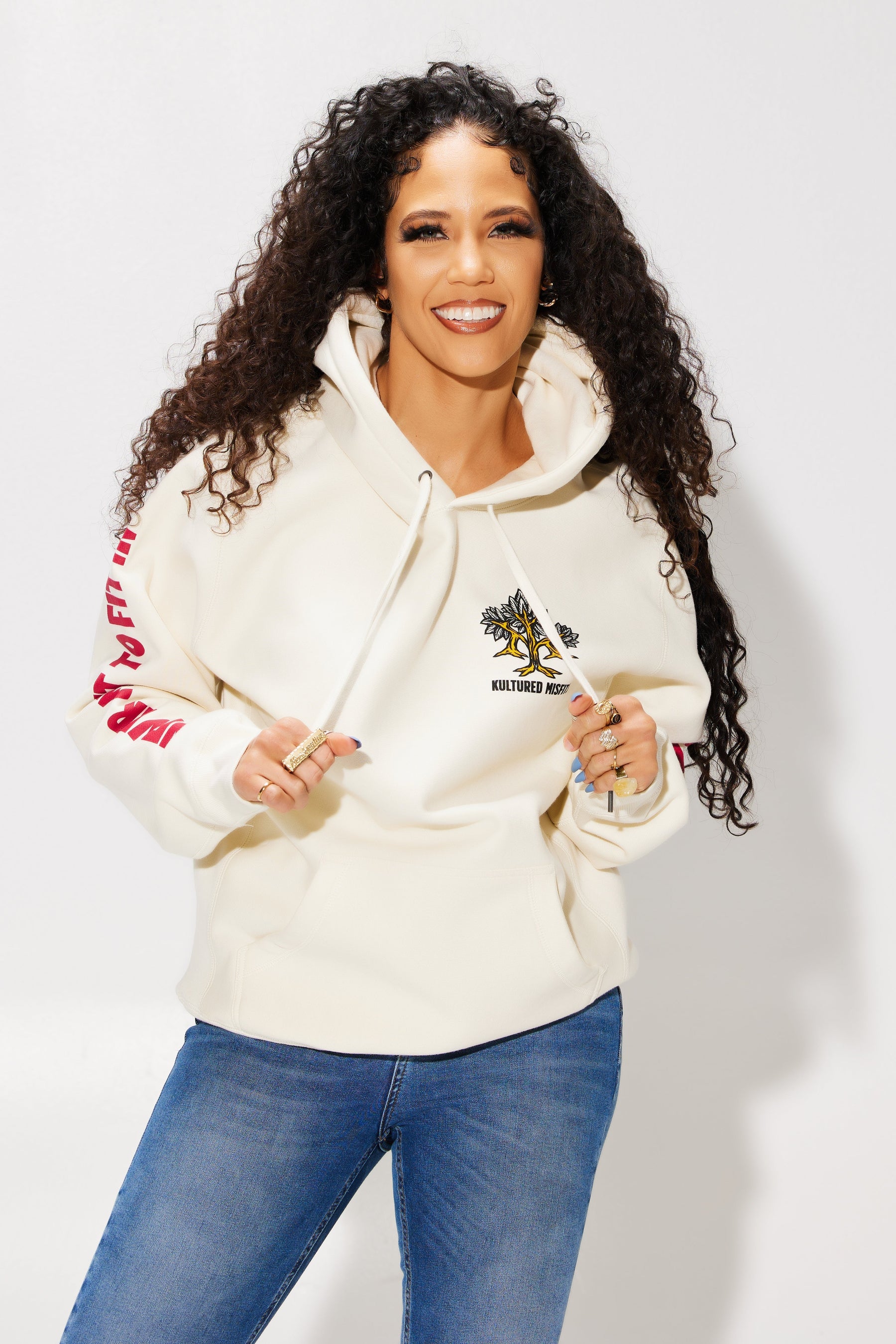 OUR HOUSE HOODIE (SHAQ X QUAVO X KM COLLAB) / CREAM