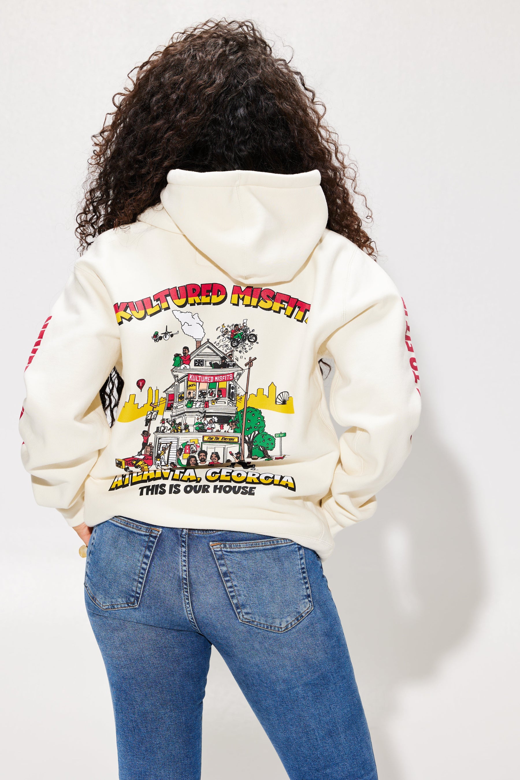 OUR HOUSE HOODIE (SHAQ X QUAVO X KM COLLAB) / CREAM