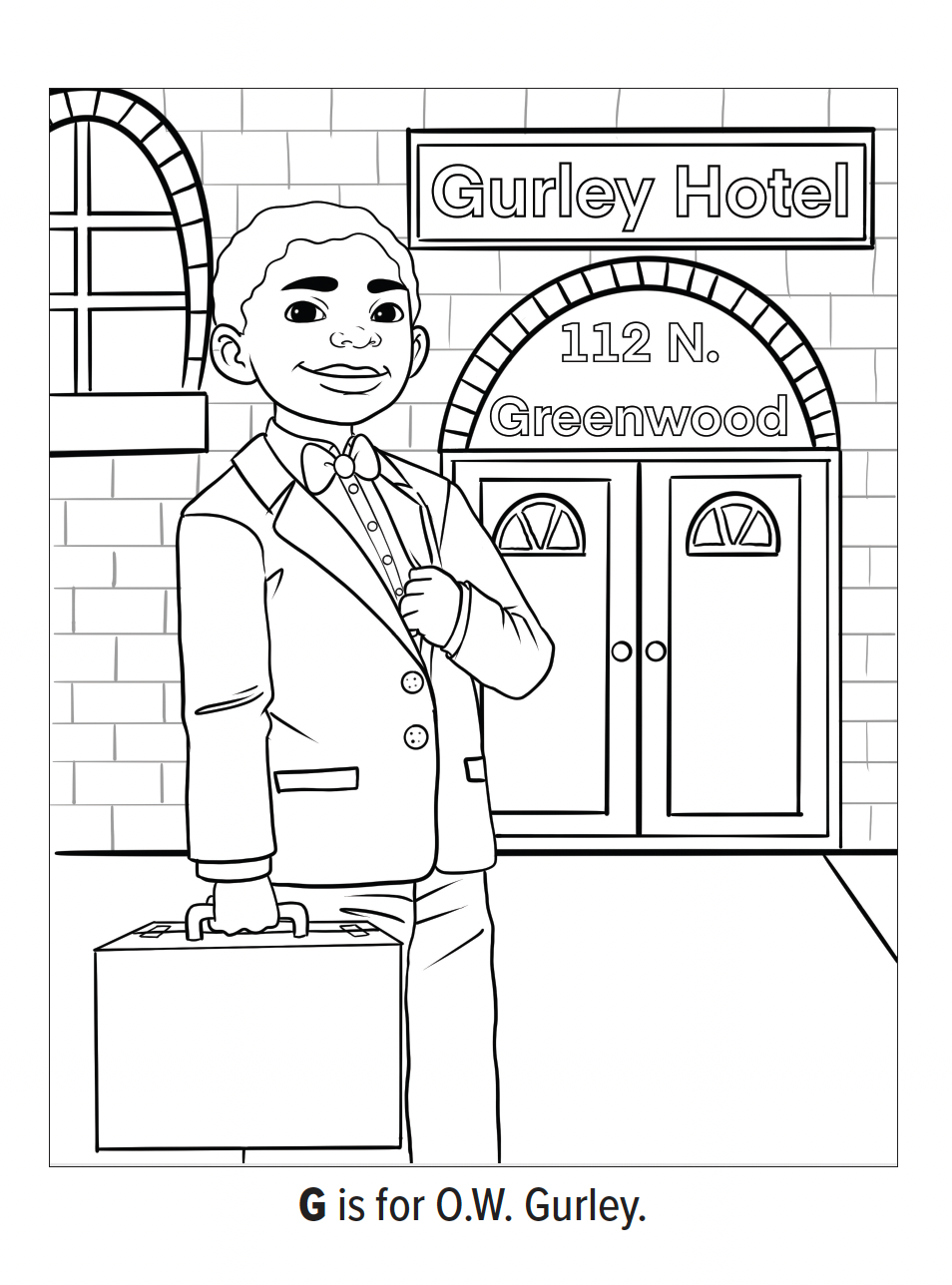 The Abcs Of Black Wall Street Coloring Book