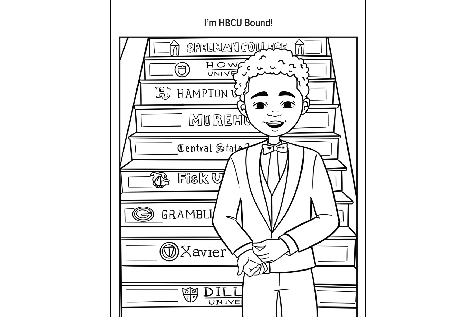 The Abcs Of Hbcus Coloring Book