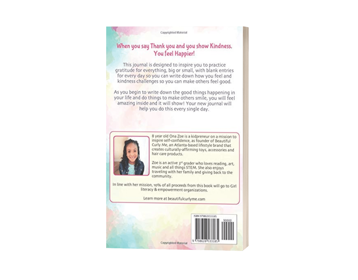 Say It Show It- Gratitude & Kindness Journal by Zoe Oli