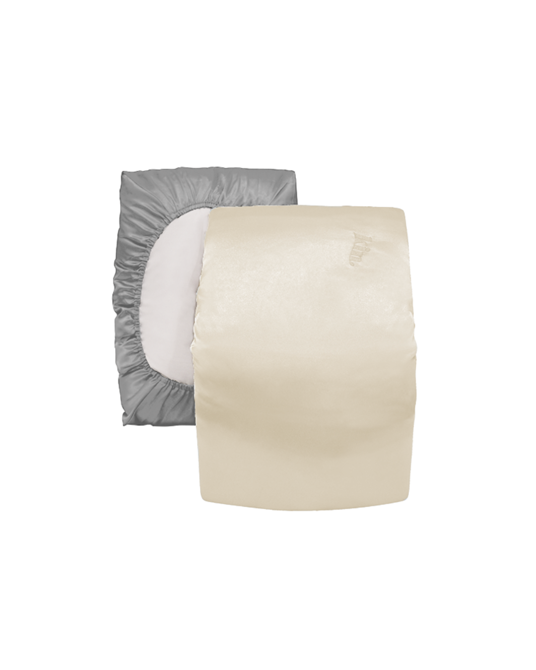 Champagne Reversible Satin Bonnet Pillowcase
