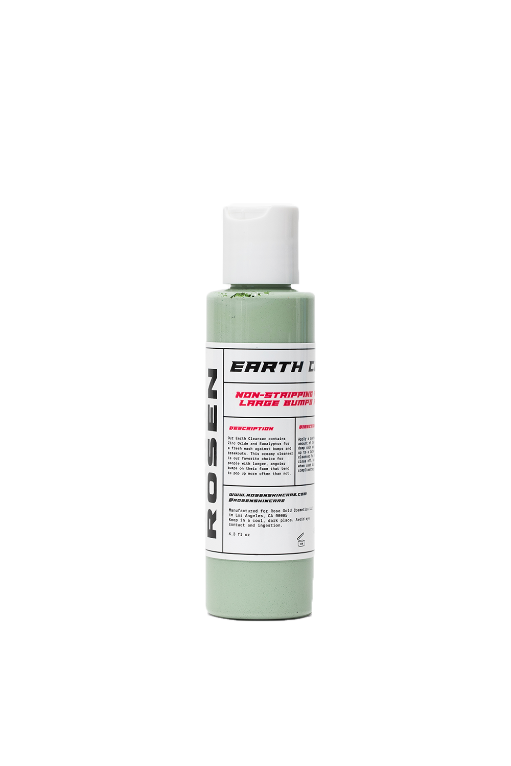 Acne Clearing Earth Cleanser With Zinc Oxide & Niacinamide