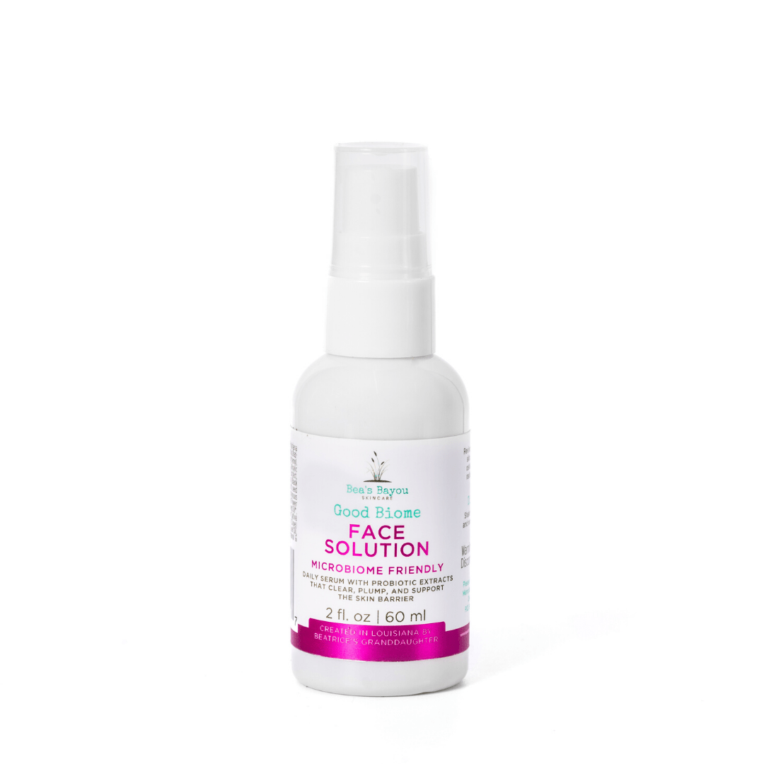 Herbal Hydrating Prebiotic AHA + BHA Face Solution - 2 Fl Oz