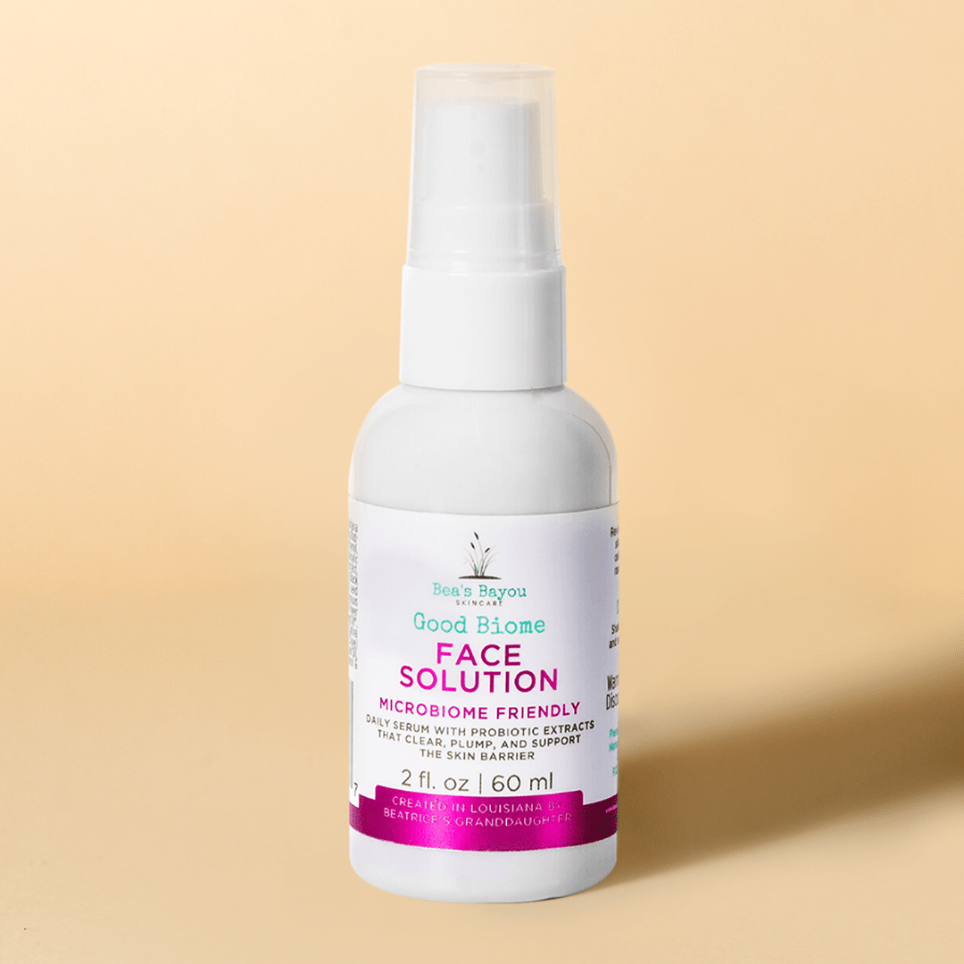 Herbal Hydrating Prebiotic AHA + BHA Face Solution - 2 Fl Oz