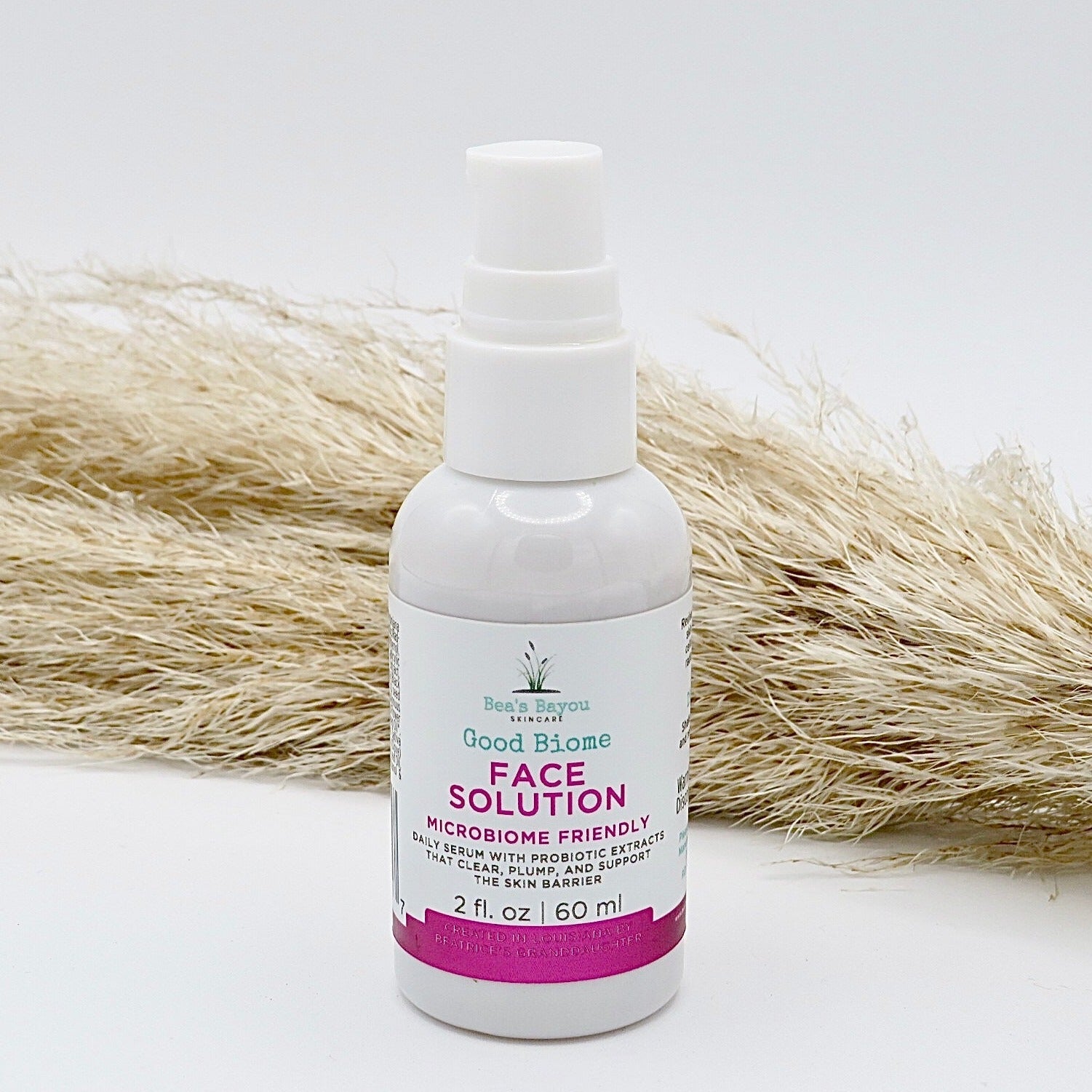 Herbal Hydrating Prebiotic AHA + BHA Face Solution - 2 Fl Oz