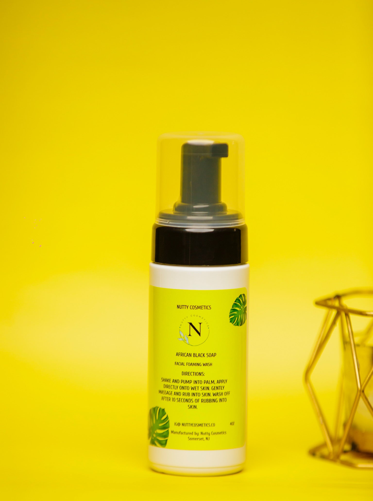 African Black Soap Foaming Cleanser
