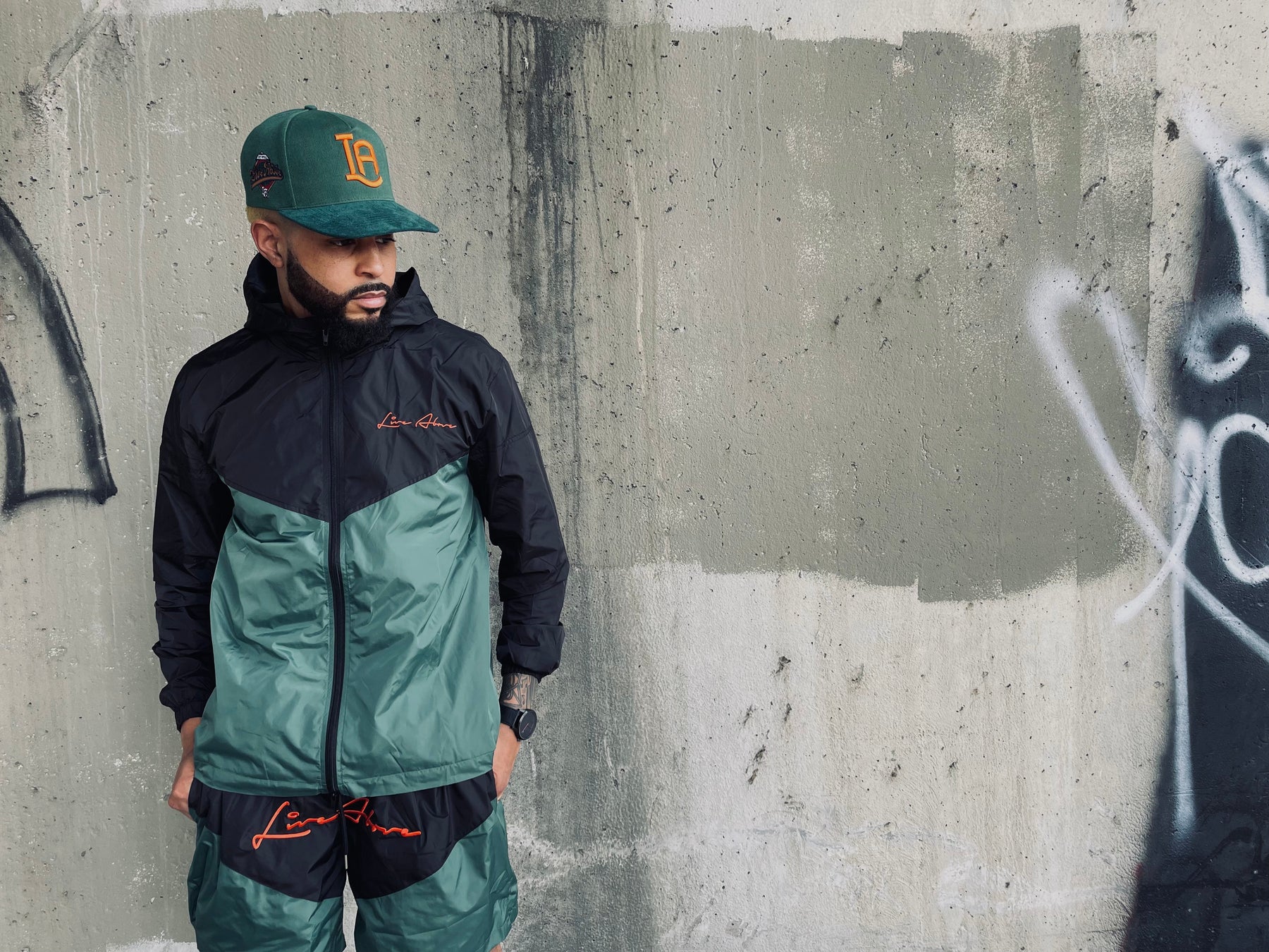 Live Above Wave Runner Shorts- Black Forest