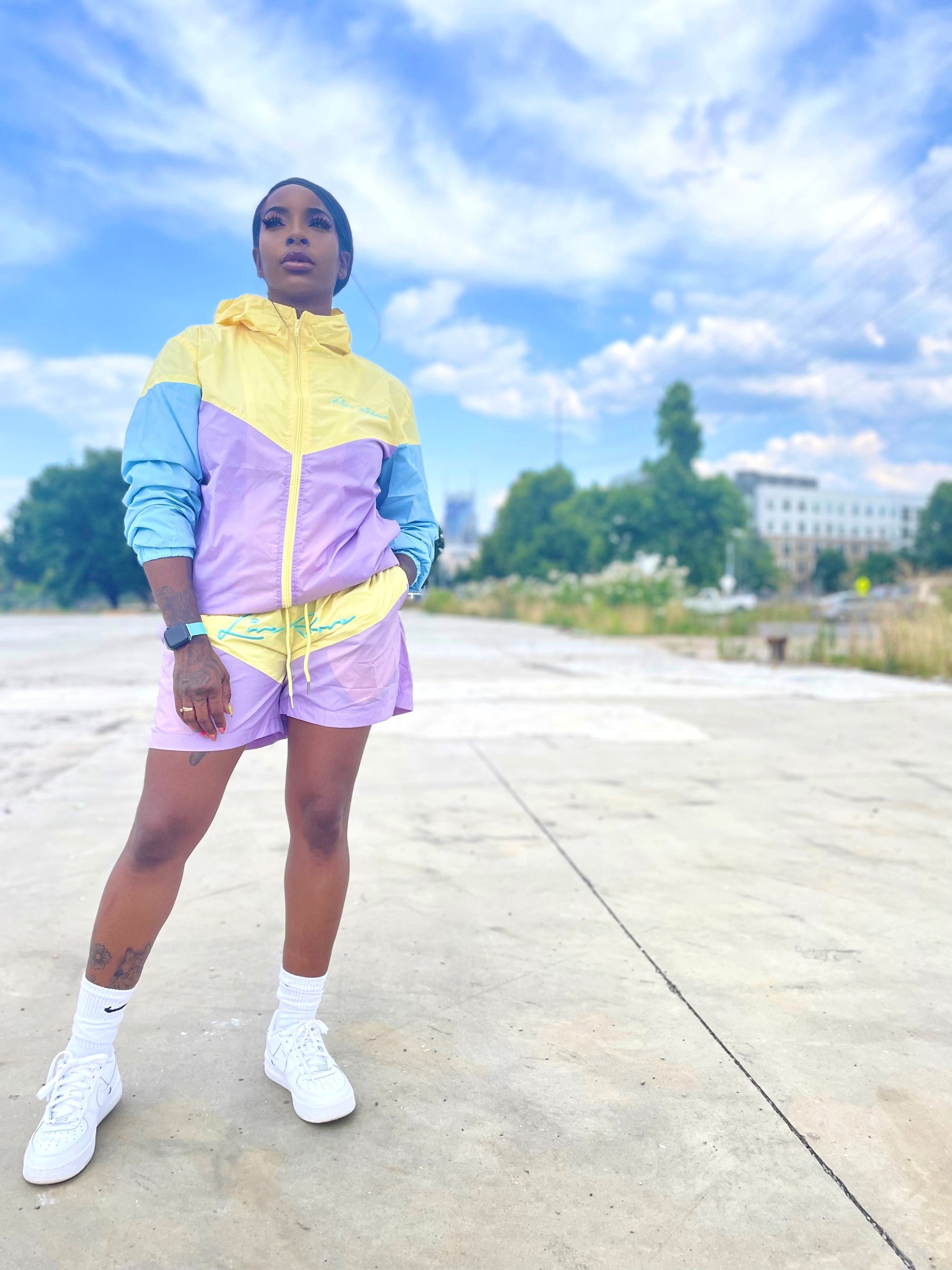 Live Above Wave Runner Windbreaker - Retro 80's