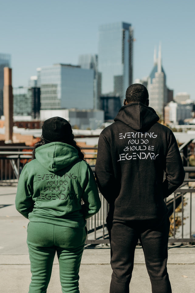 Cozy Live Above EYDSBL Hoodie V2- Black