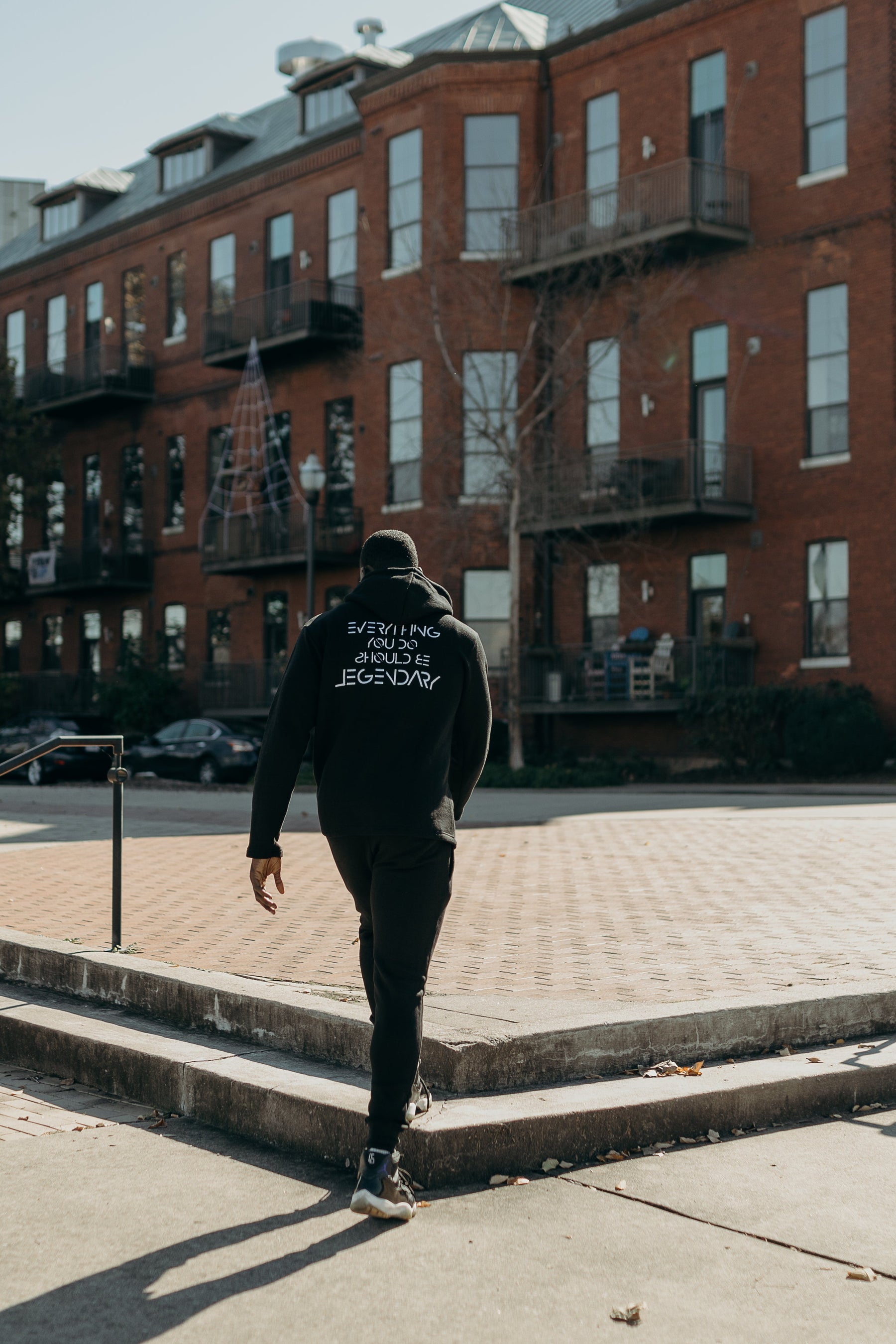Cozy Live Above EYDSBL Hoodie V2- Black
