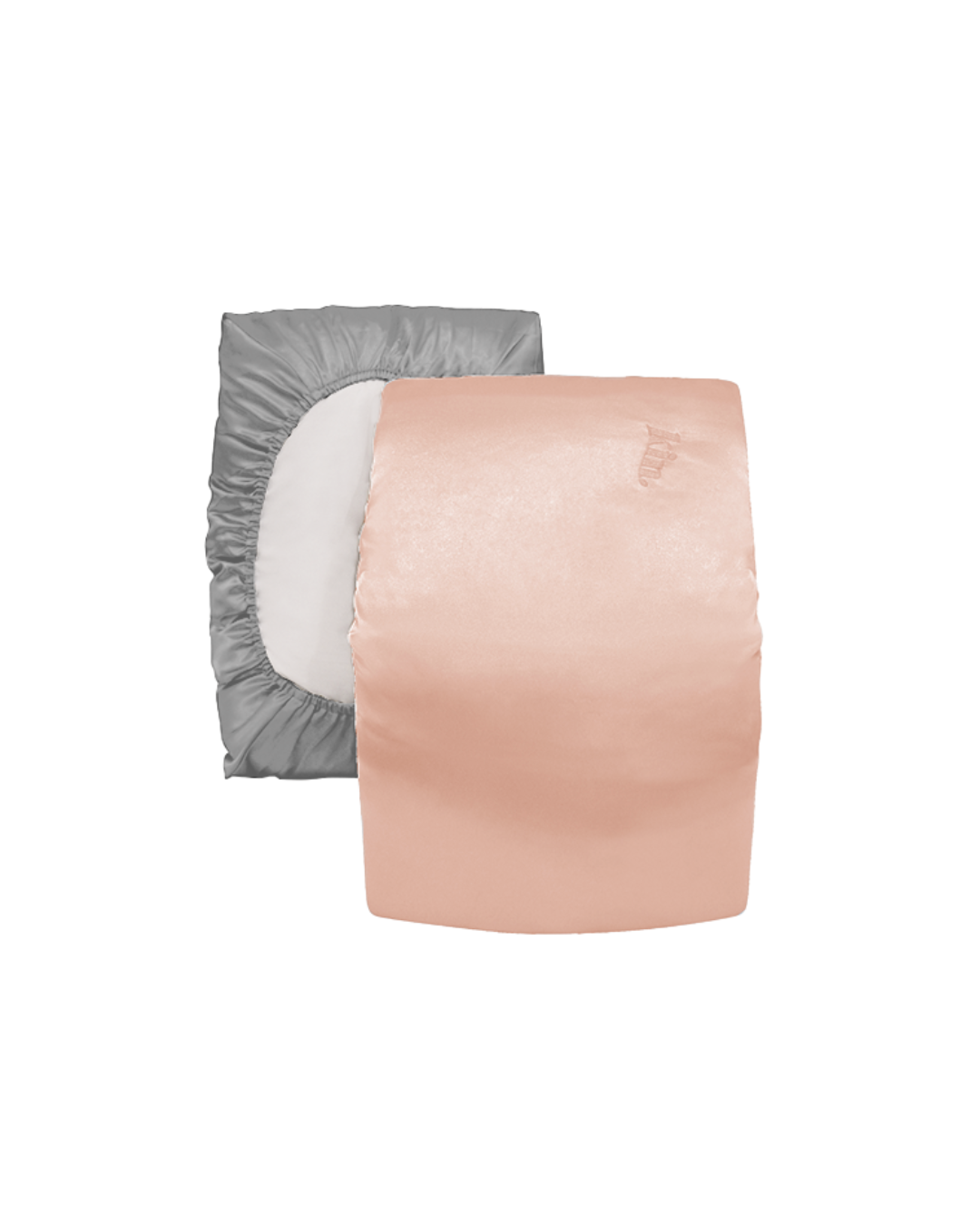 Rose Gold Reversible Satin Bonnet Pillowcase