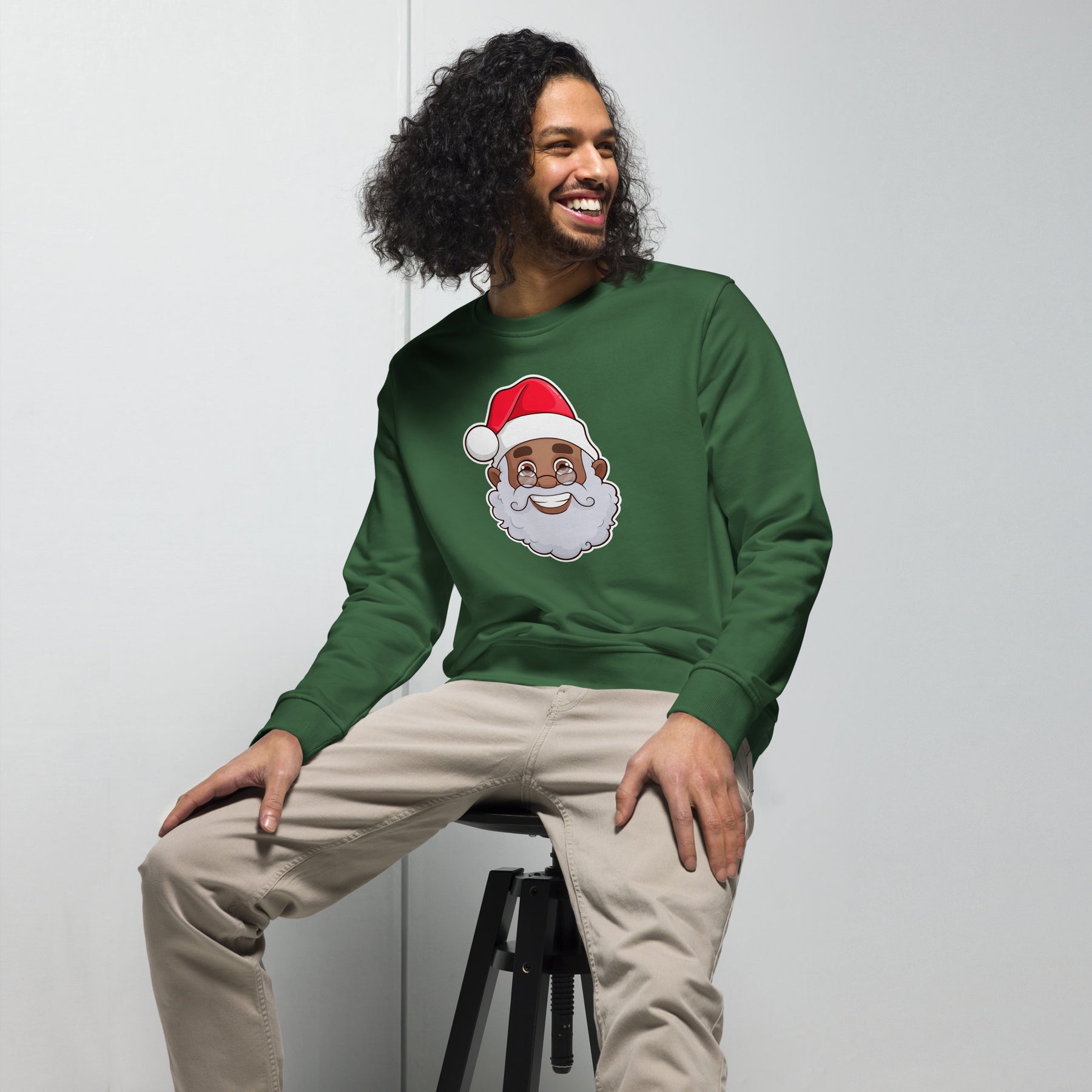 Santa Organic Sweatshirt