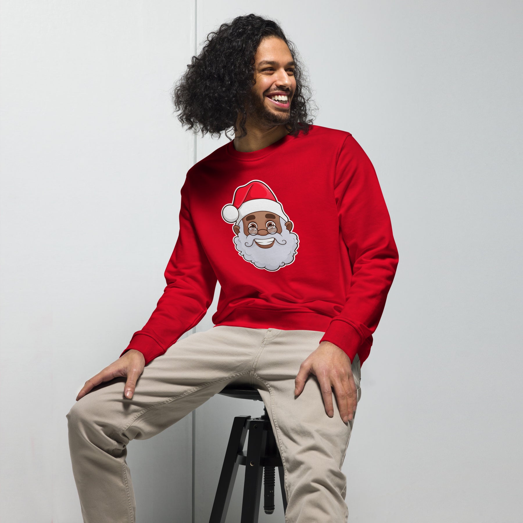 Santa Organic Sweatshirt