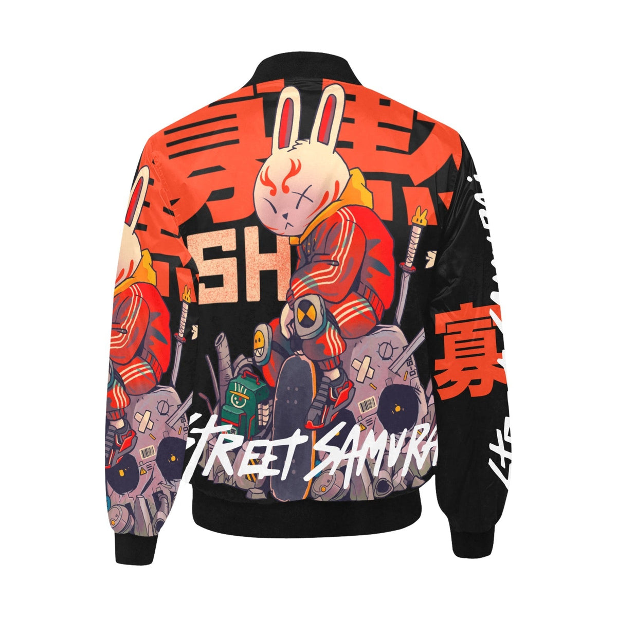 Street Samurai Quilted Bomber Jacket - The Shade Room Shop