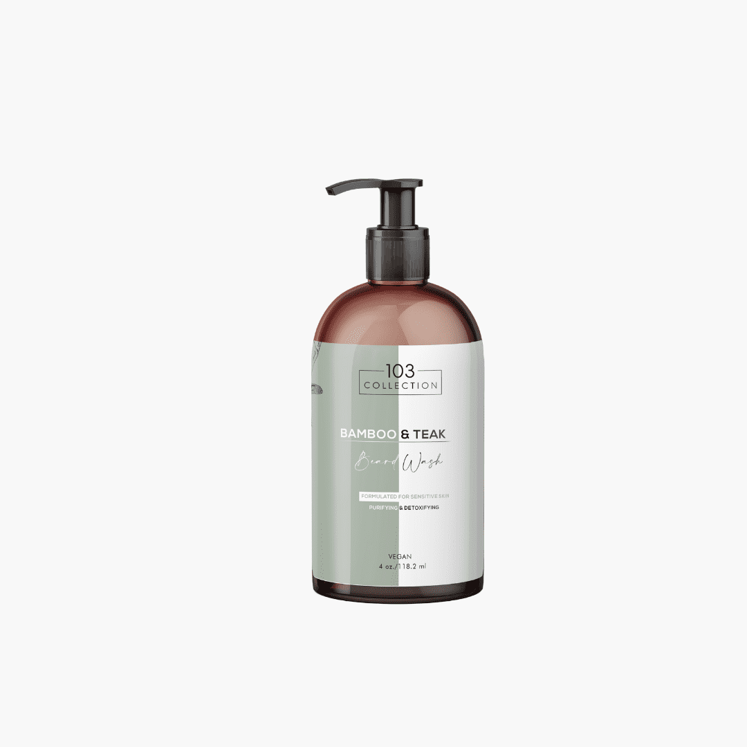 Vegan Bamboo & Teak Beard Wash