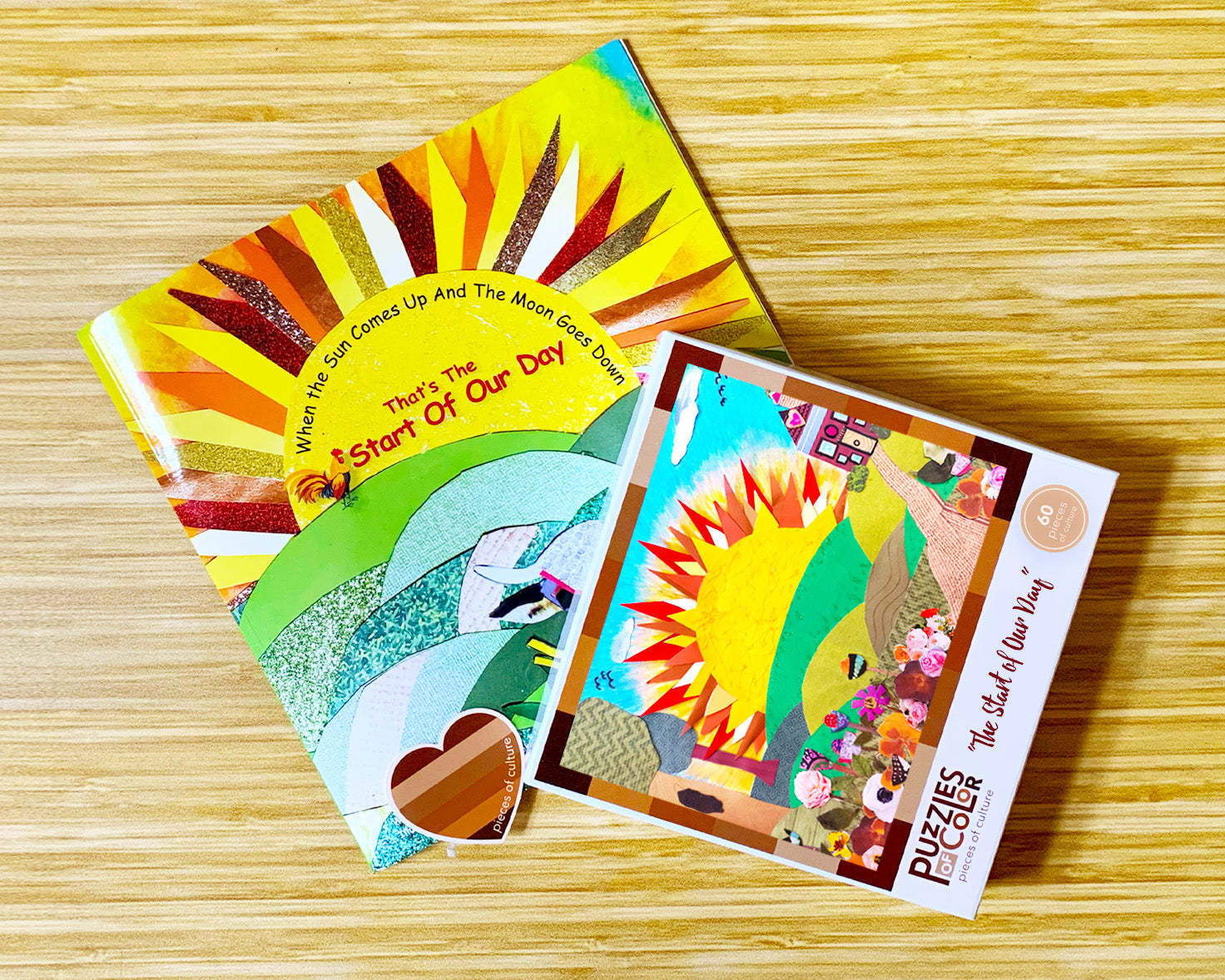 "That's The Start Of Our Day" Book + Puzzle Bundle