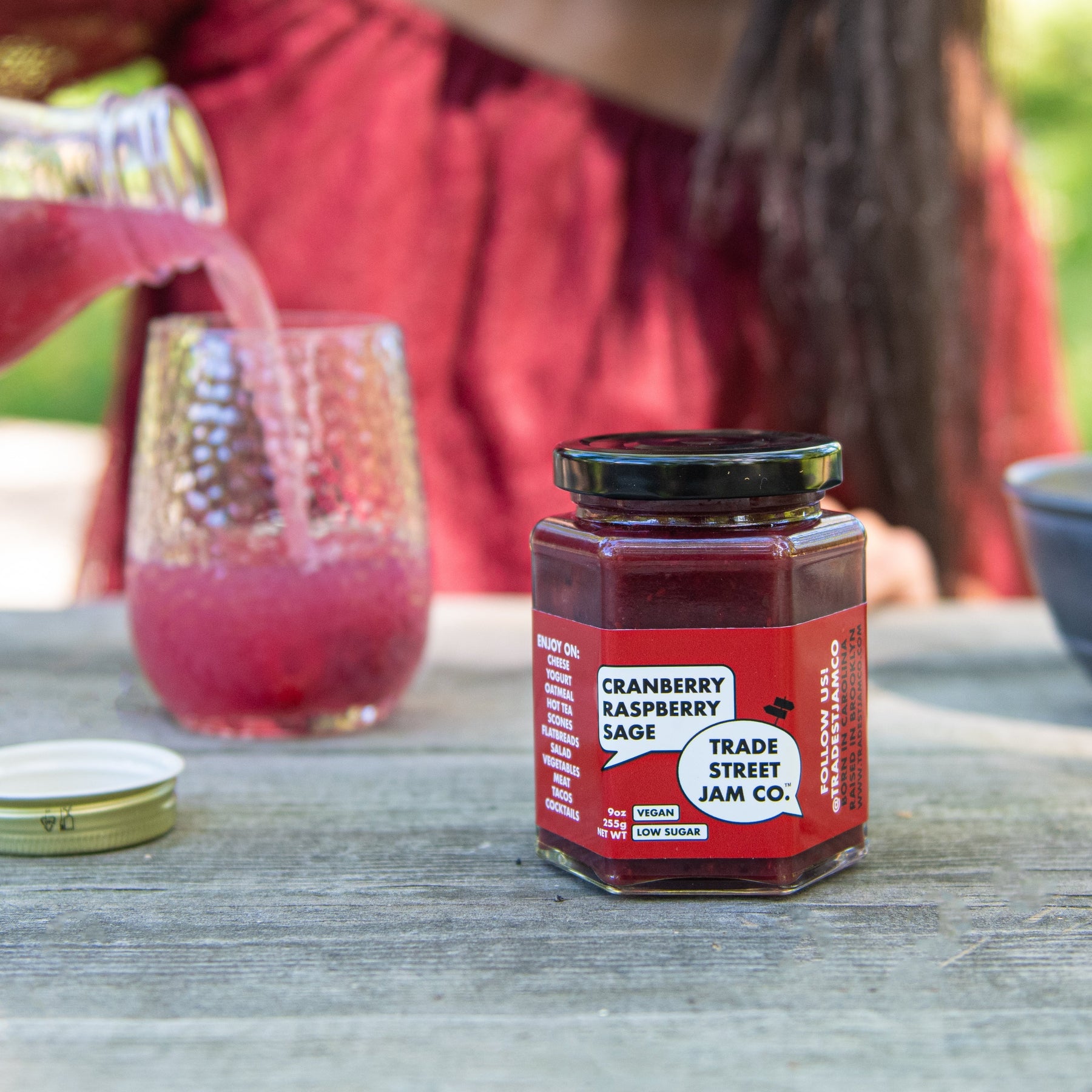 Limited Edition: Cranberry Raspberry Sage Jam - 2 Pack - The Shade Room Shop