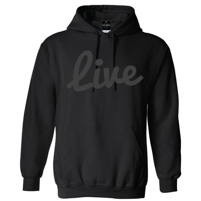 Live Hoodie- BlackOut - The Shade Room Shop