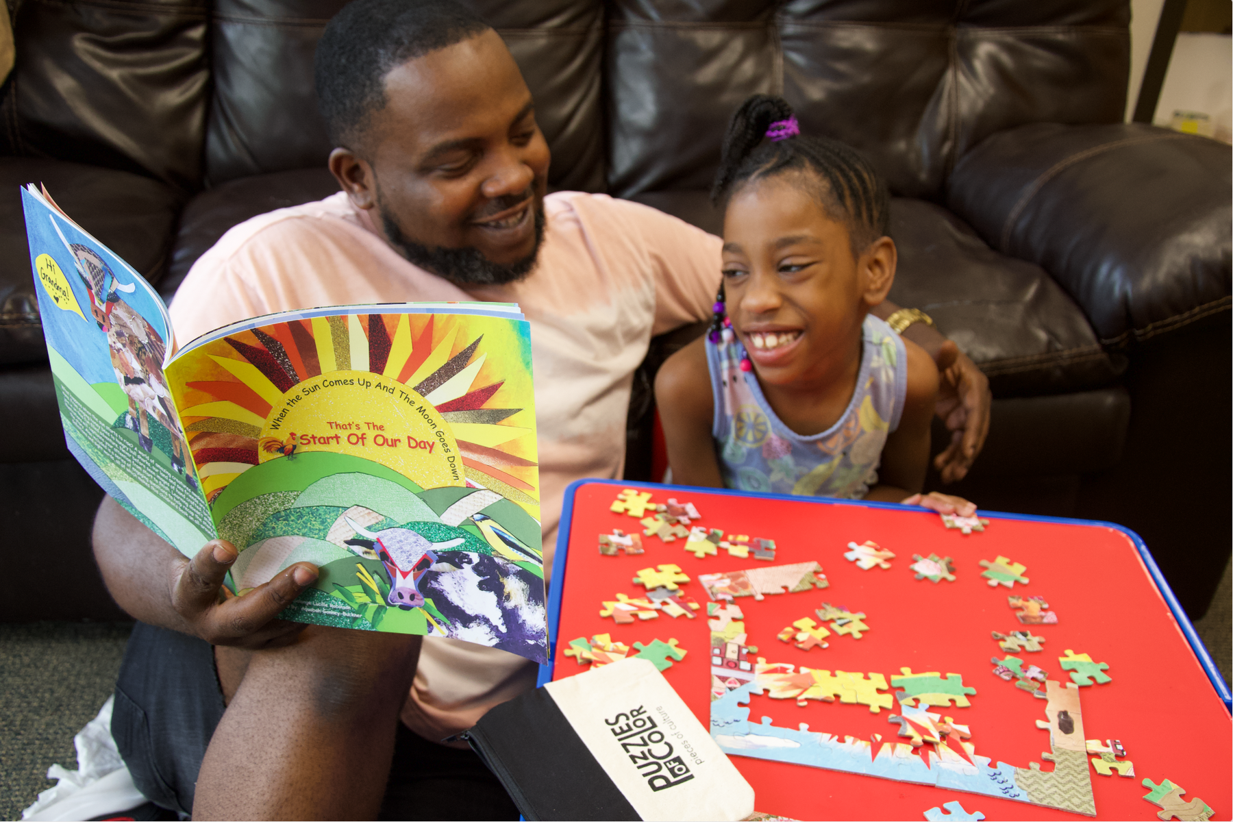 "That's The Start Of Our Day" Book + Puzzle Bundle