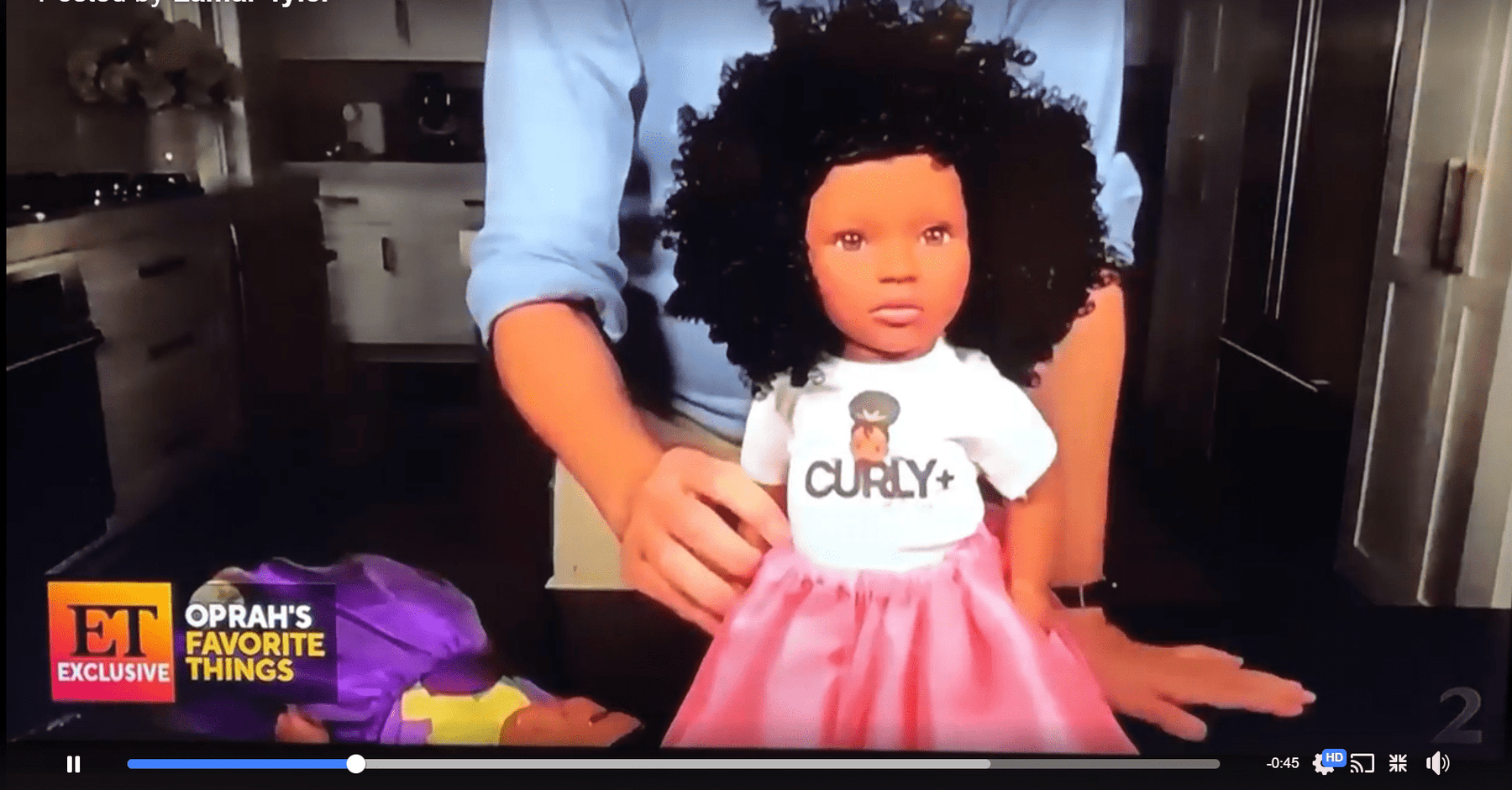 Beautiful Curly Me Leyla Biracial Doll