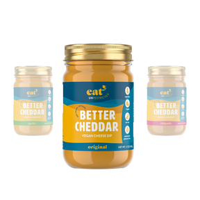 Rosemary Better Cheddar - Vegan Cheese (9 Oz) - 3 Jar Set