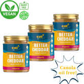 Chipotle Better Cheddar - Vegan Cheese (9oz) - 3 Jar Set