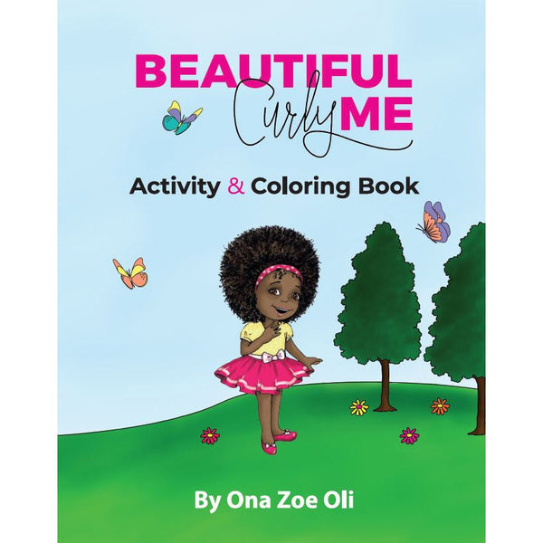 Home Beautiful Curly Me Activity & Coloring Book