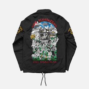 One Musicfest X TSR X Kultured Misfits For The Kulture Coaches Jacket