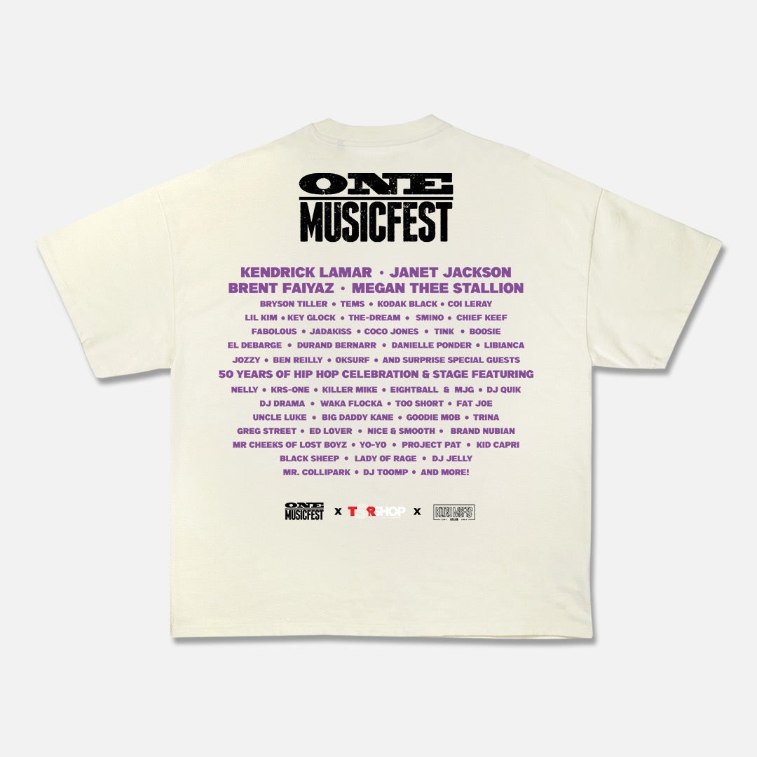 One Musicfest X TSR X Kultured Misfits For The Kulture T-Shirt