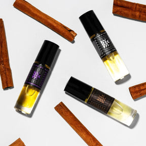 Three Essentials Spiced Wood & Musk Perfume Oil Trio