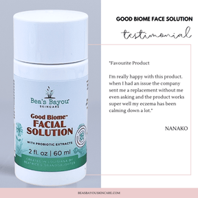 Herbal Hydrating Prebiotic AHA + BHA Face Solution - 2 Fl Oz