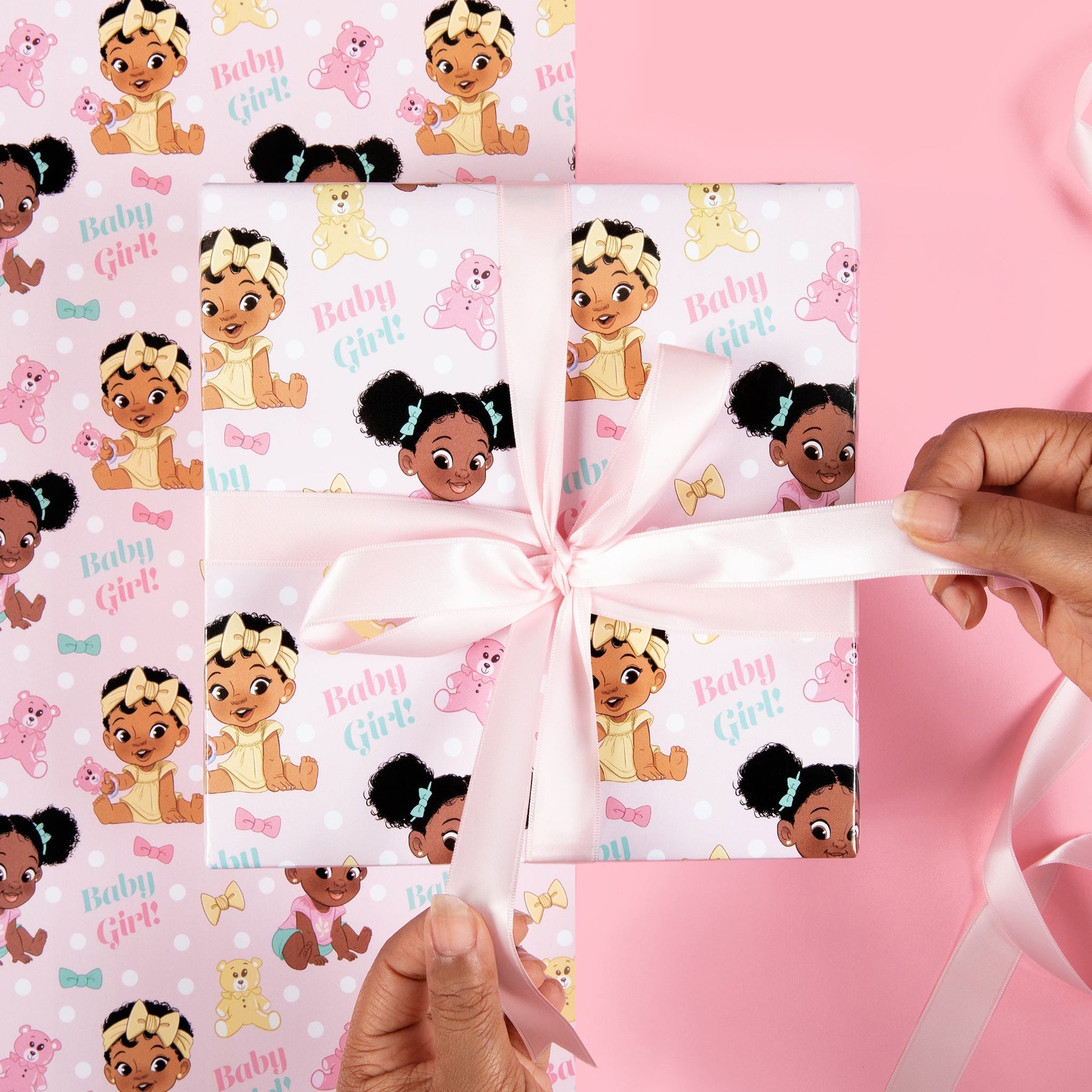 Oh Baby, It's a Girl! Gift Wrap