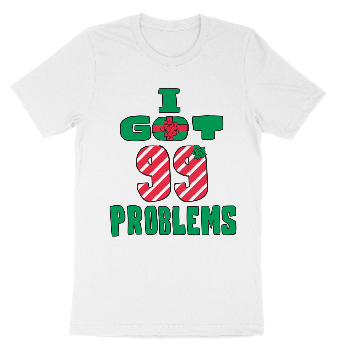 "99 Problems" Men's White T-Shirt