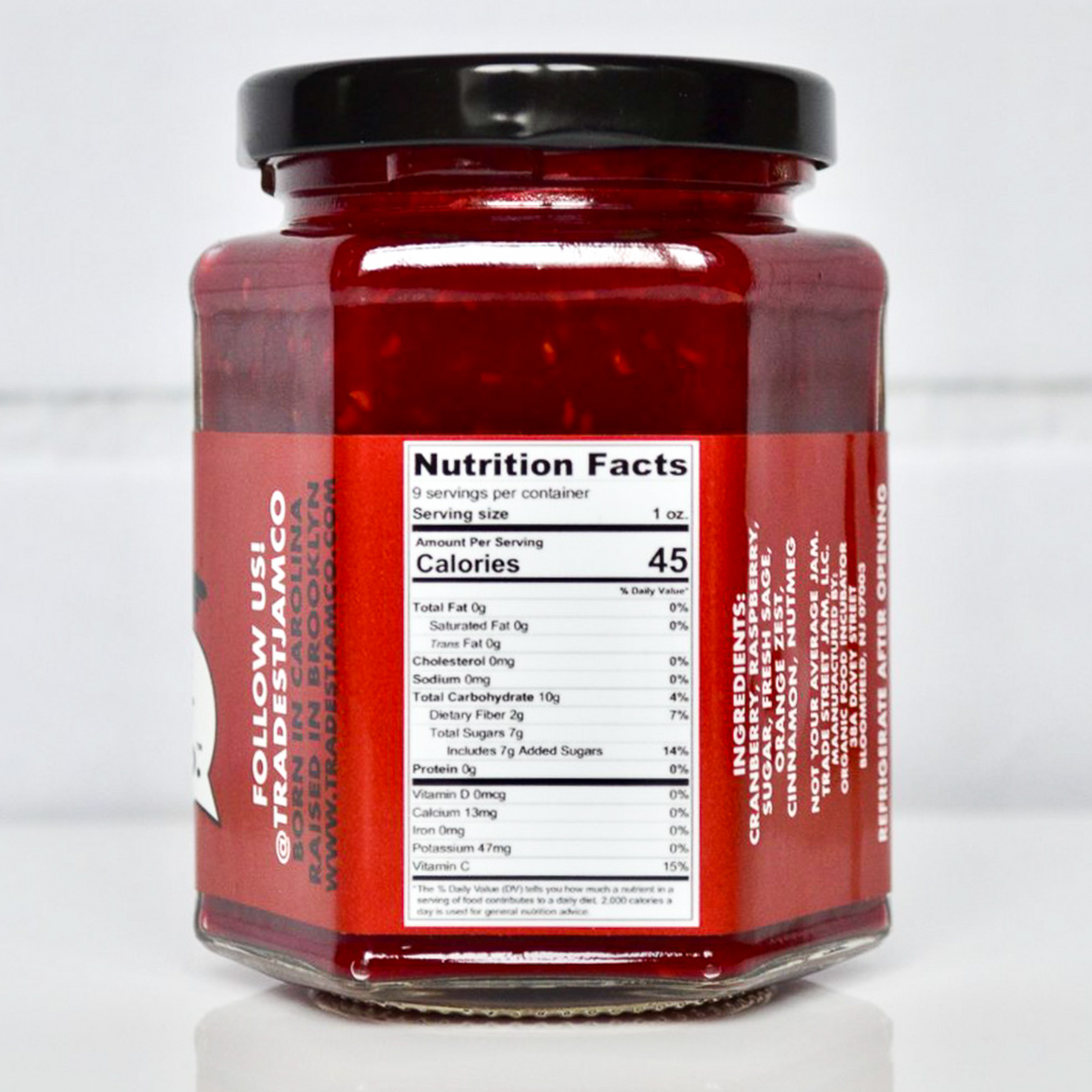 Limited Edition: Cranberry Raspberry Sage Jam - 2 Pack - The Shade Room Shop