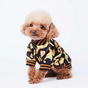 Baroquoe Satin Jacket | Dog Clothing - The Shade Room Shop