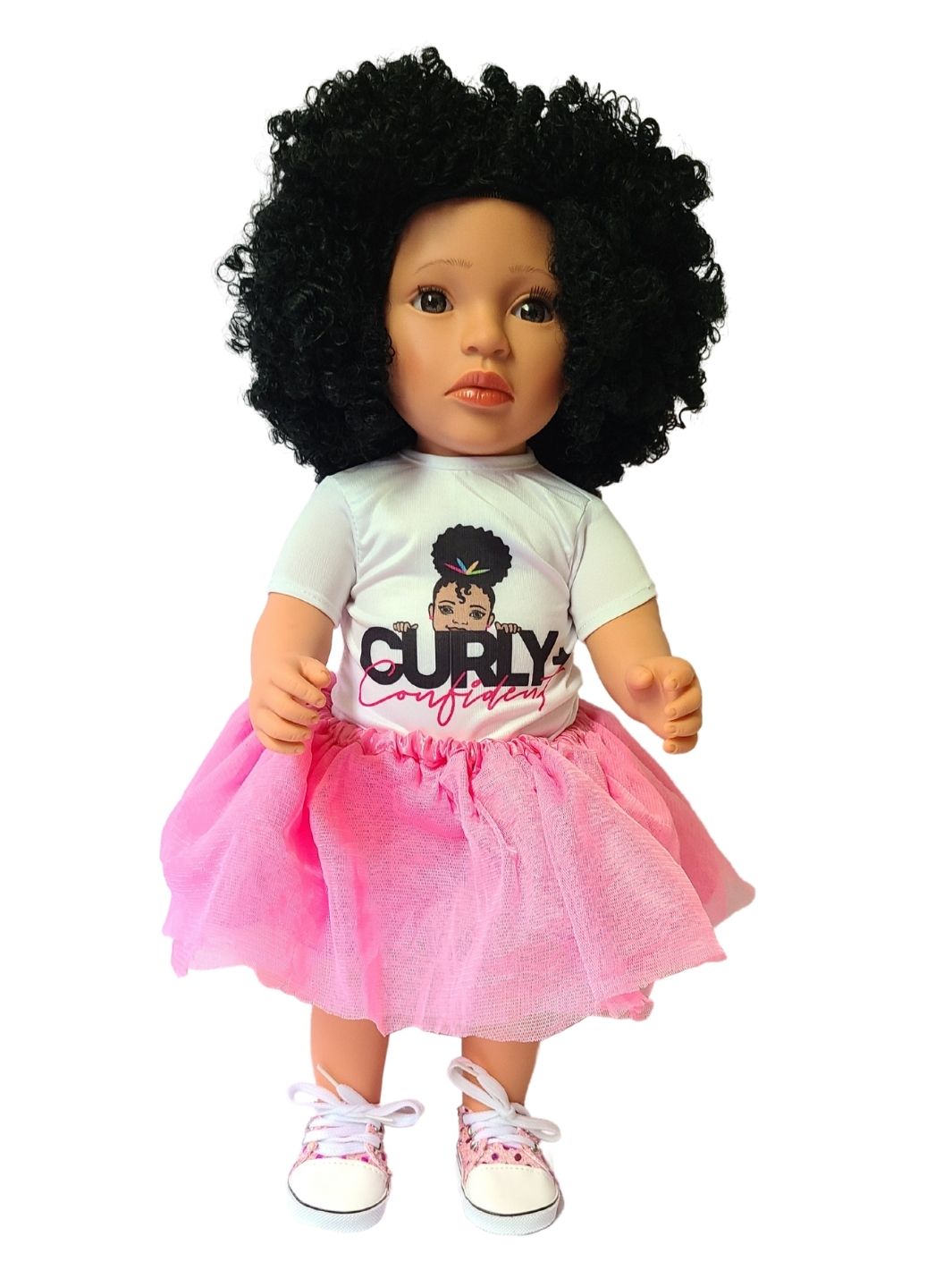 Beautiful Curly Me Leyla Biracial Doll