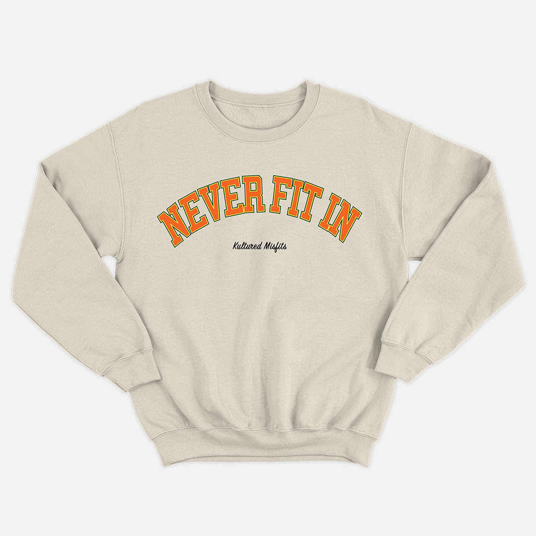 Never Fit in Vintage Crewneck - The Shade Room Shop