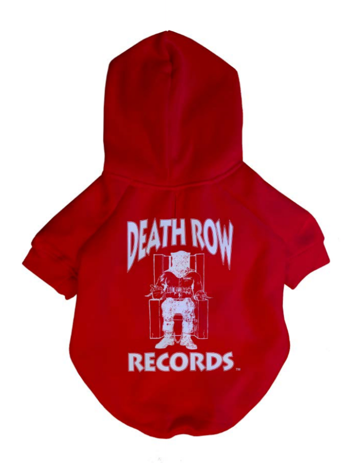 Death Row X Fresh Pawz - Classic Logo Hoodie | Dog Clothing - The Shade Room Shop